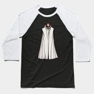 Jesus Standing Tall Baseball T-Shirt